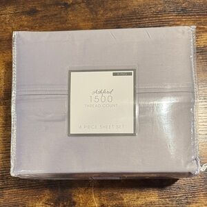 Ashford - 1500 Thread Count Dark Gray King Sheet Set - Brand New - Never Opened